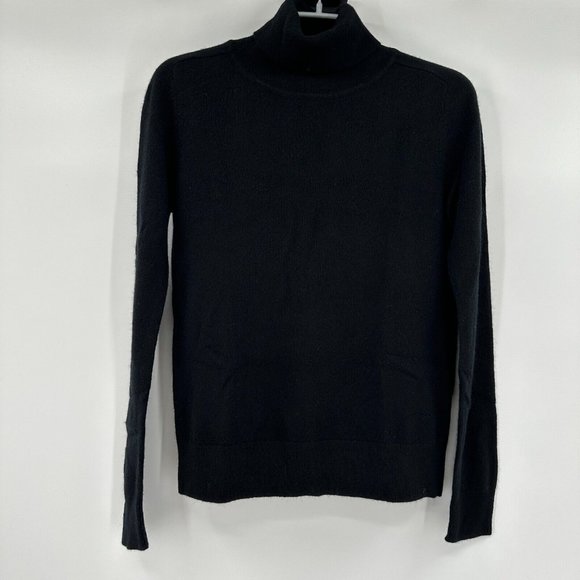 Quince Sweaters - Quince Women’s Black Mongolian Cashmere Turtleneck Sweater sz M Medium NWT